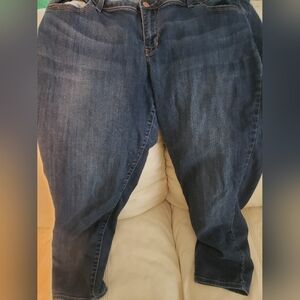 Dark Blue Denim Jeans